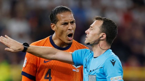 Van Dijk slams referee reaction after England beat Netherlands at Euro 2024